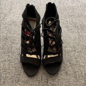 Madden Girl Black Heels (Brand New!)